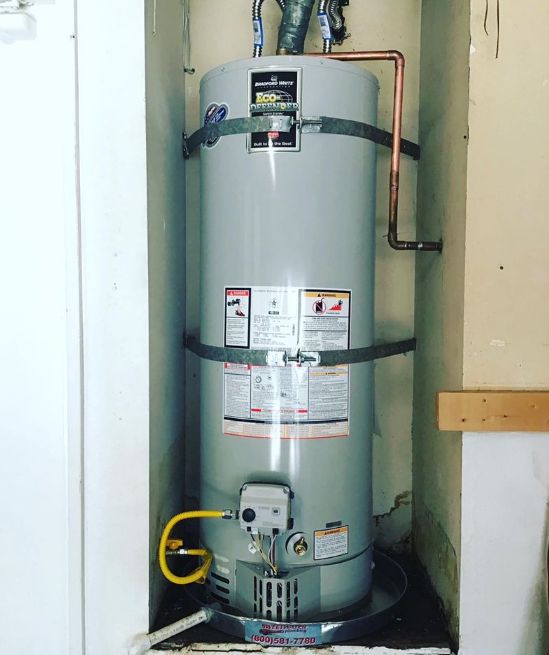 Water heater repair.