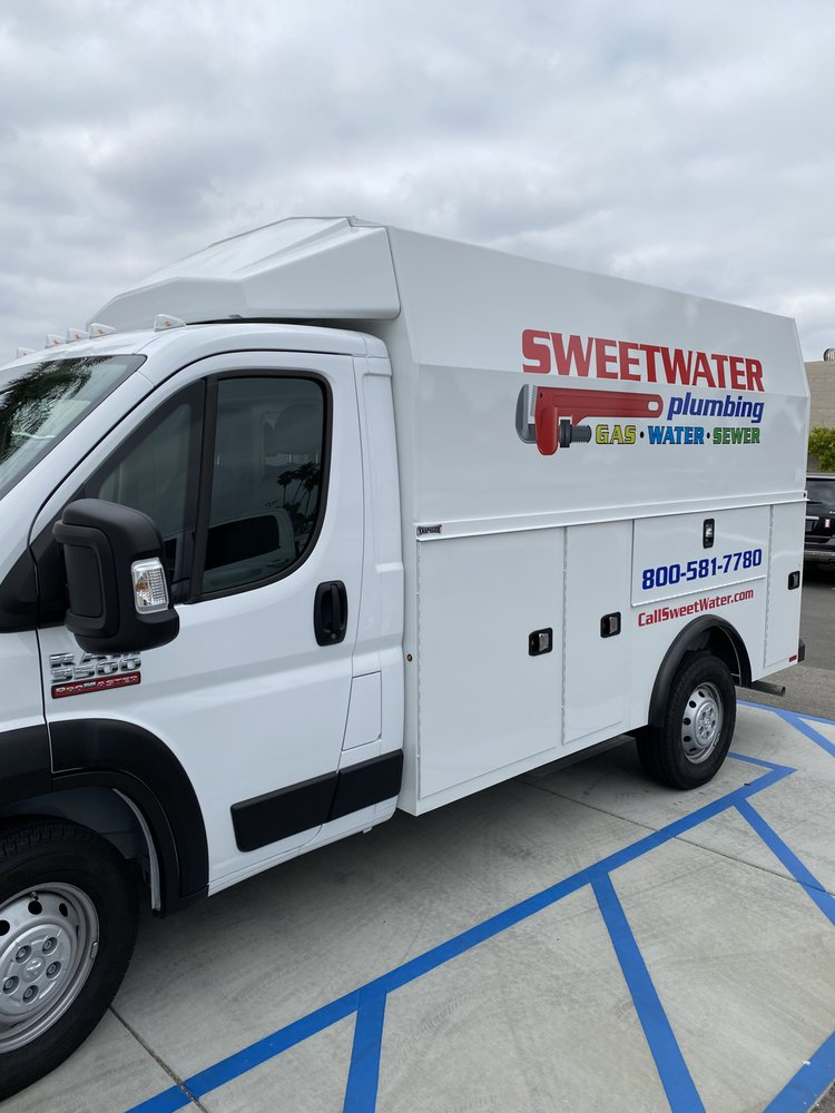A van for hot water heater repair in Riverside