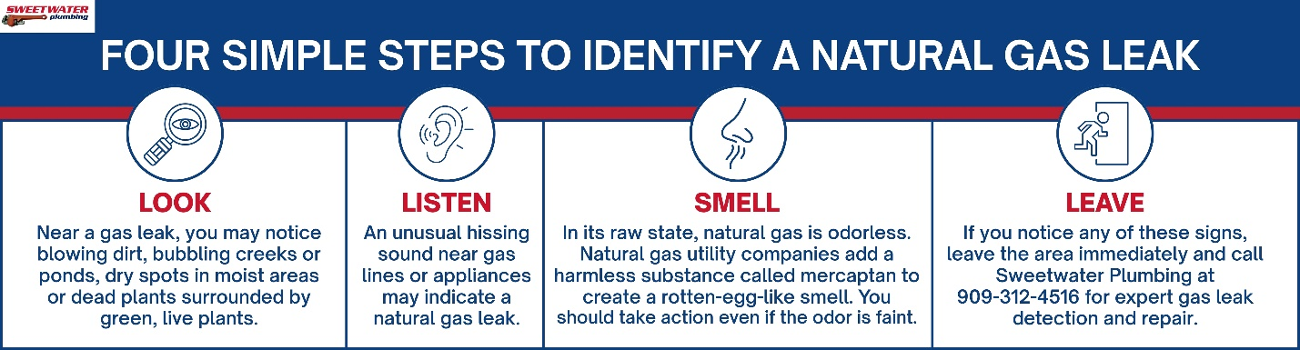signs of a gas leak