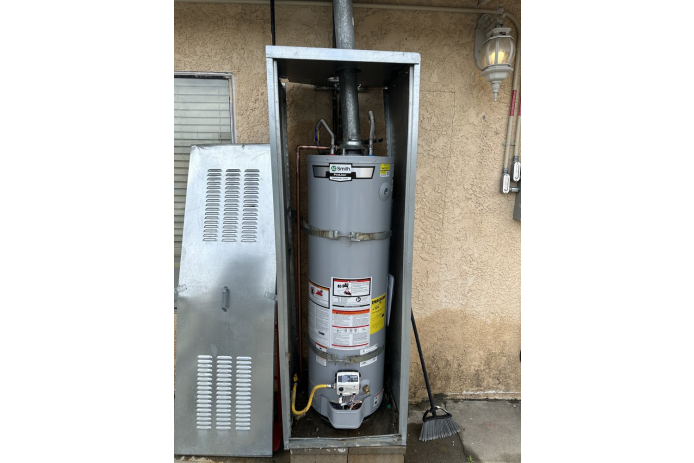 Water heater repair.